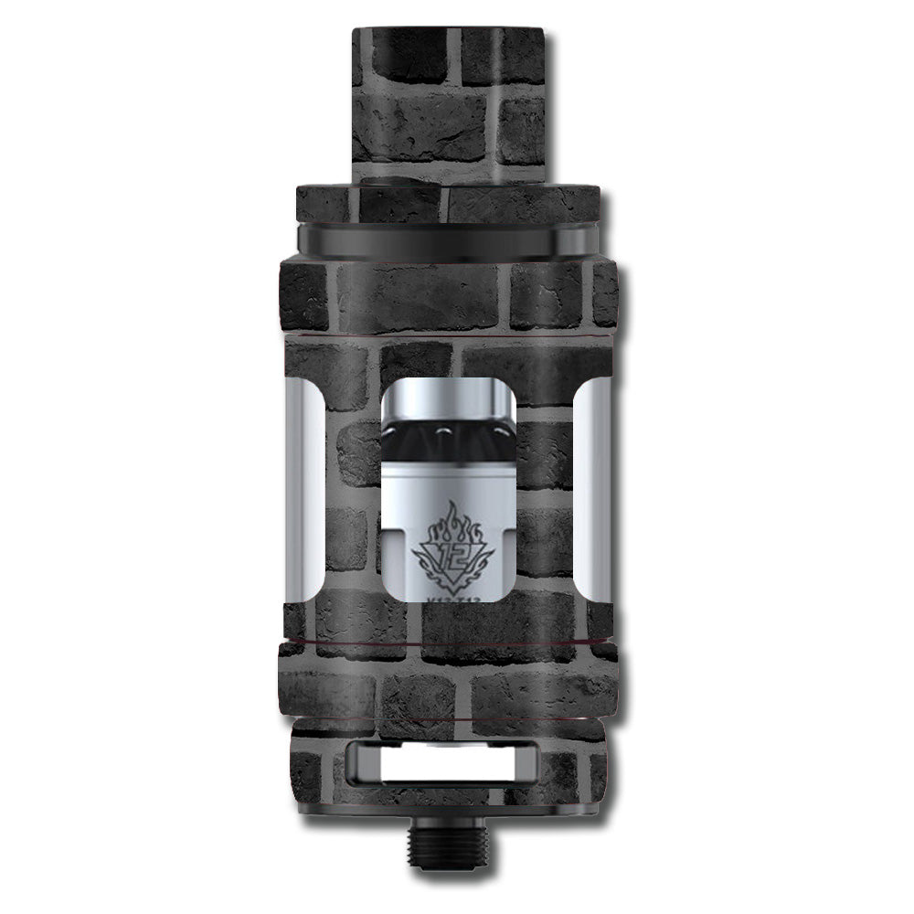  Grey Stone Brick Wall Bricks Blocks Smok TFV12 Tank Skin