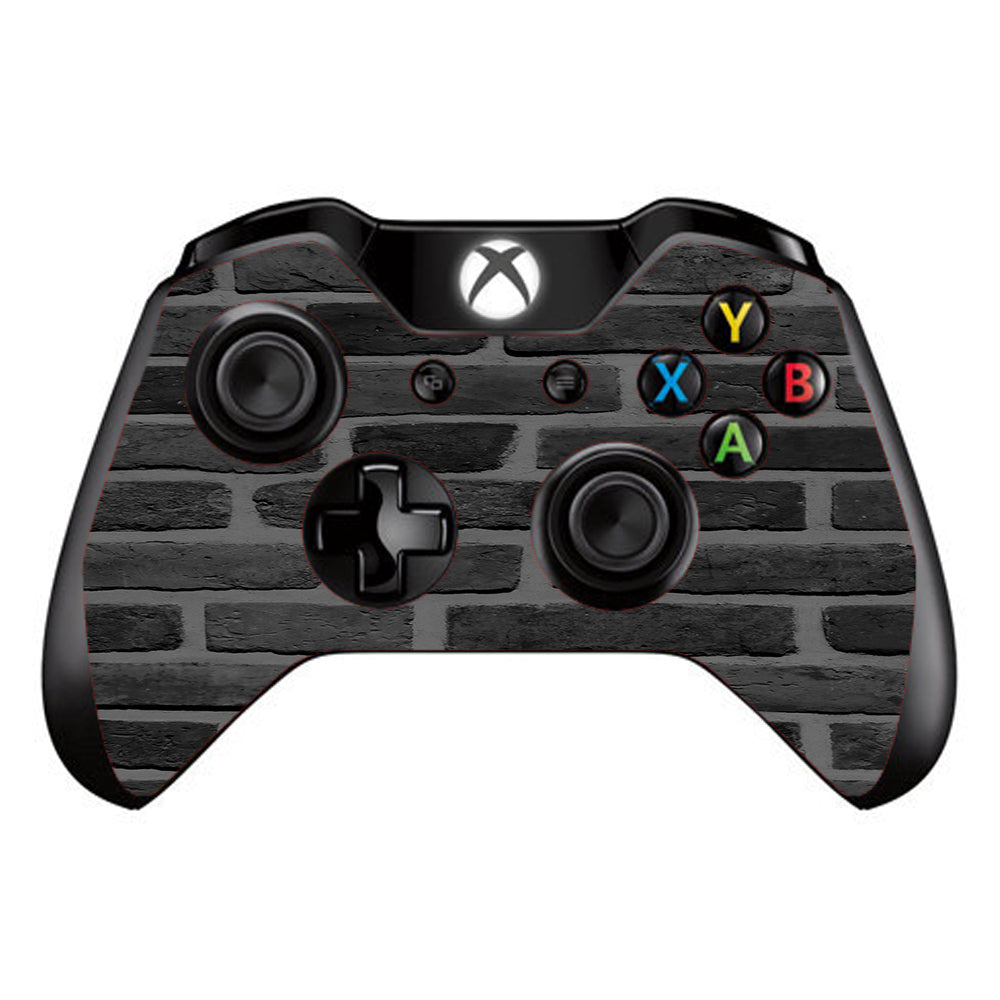  Grey Stone Brick Wall Bricks Blocks Microsoft Xbox One Controller Skin