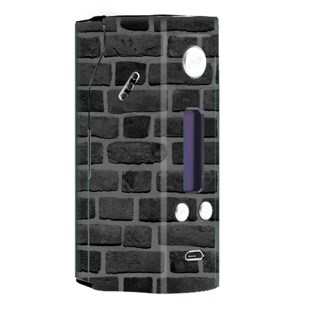  Grey Stone Brick Wall Bricks Blocks Wismec Reuleaux RX200  Skin
