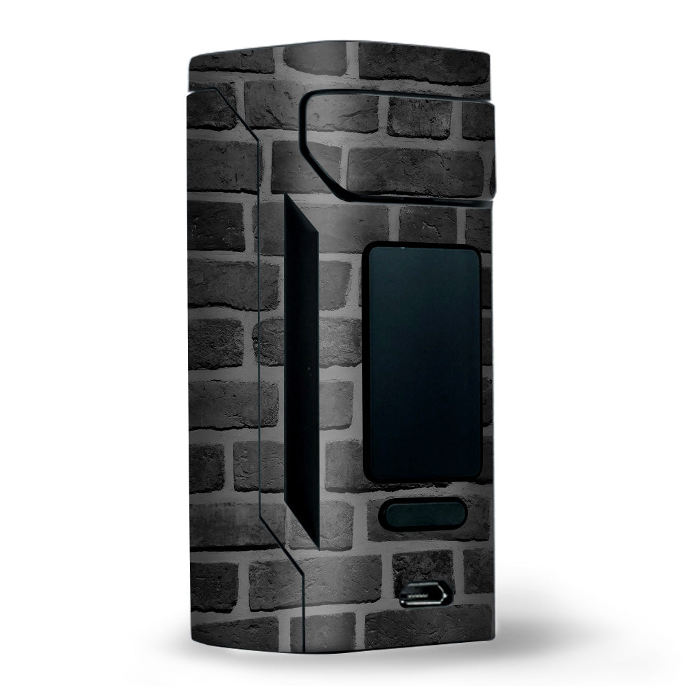  Grey Stone Brick Wall Bricks Blocks Wismec RX2 20700 Skin