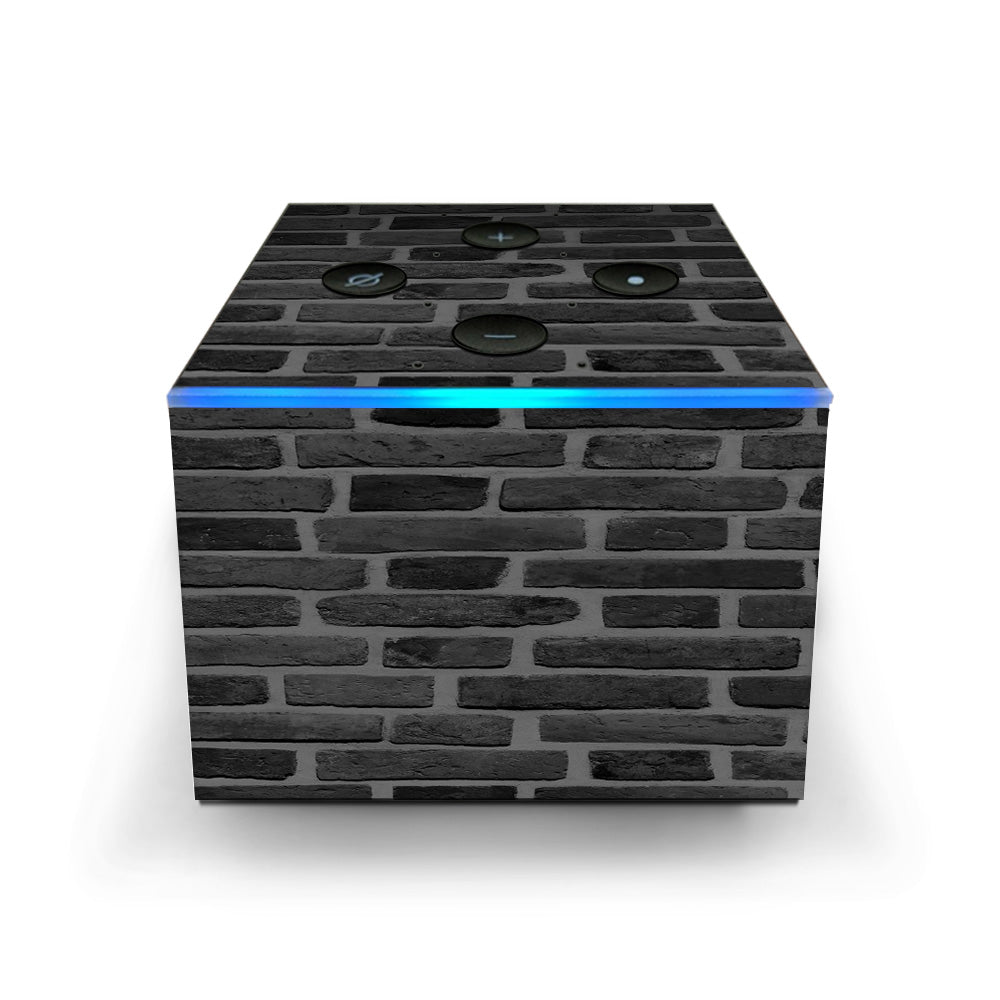  Grey Stone Brick Wall Bricks Blocks Amazon Fire TV Cube Skin