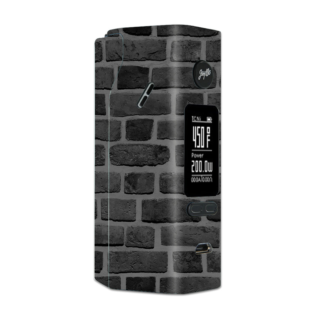  Grey Stone Brick Wall Bricks Blocks Wismec Reuleaux RX 2/3 combo kit Skin