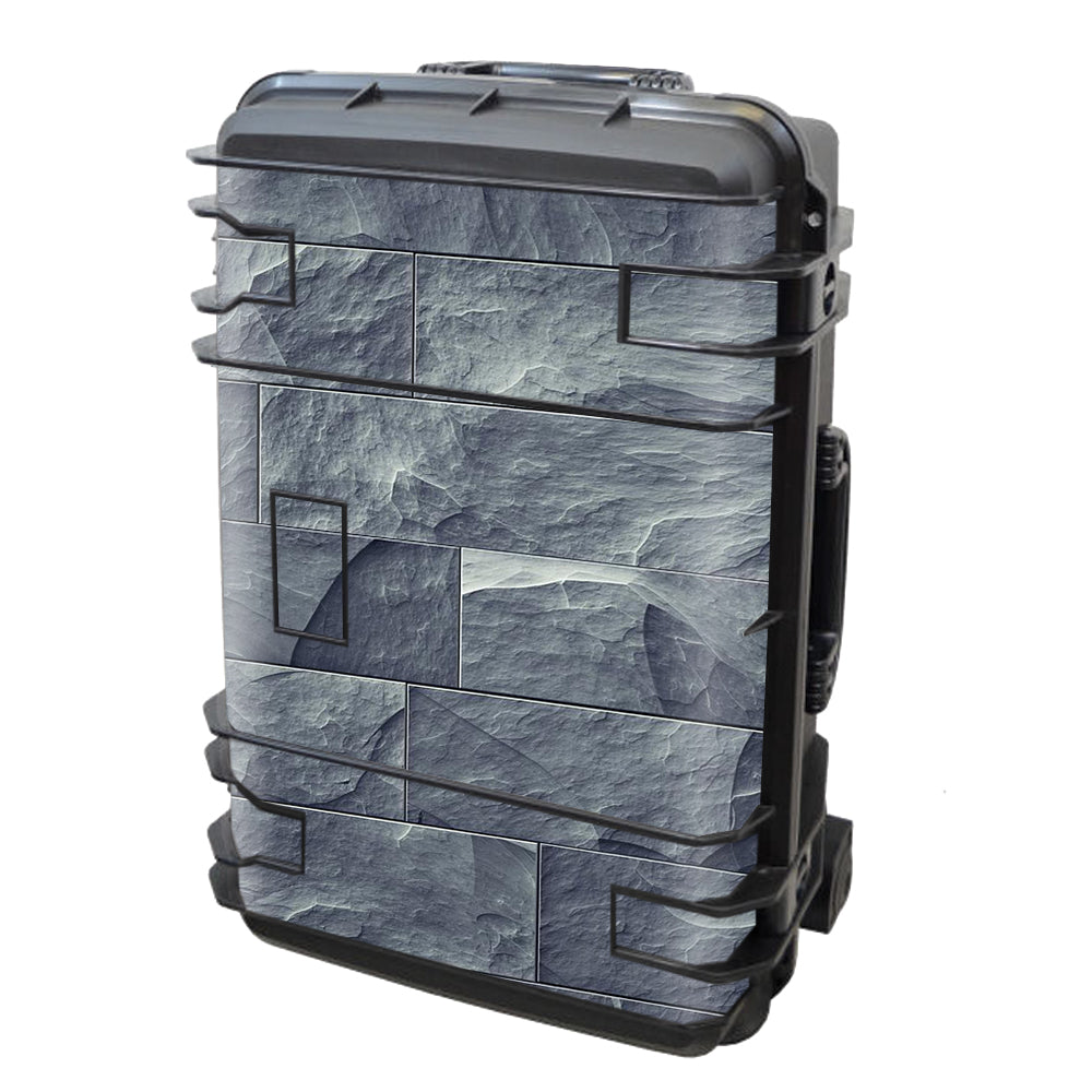  Grey Slate Panel Brick Wall Bricks Seahorse Case Se-920 Skin