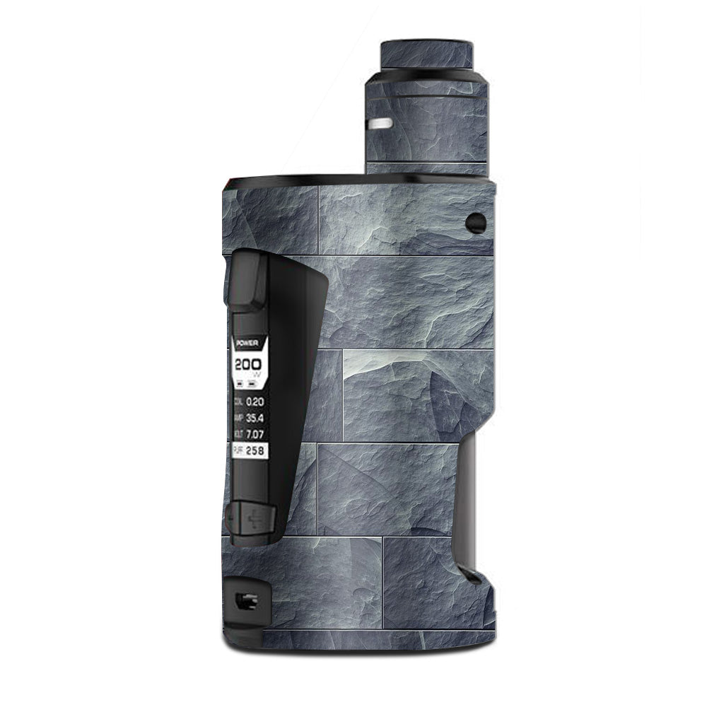  Grey Slate Panel Brick Wall Bricks G Box Squonk Geek Vape Skin