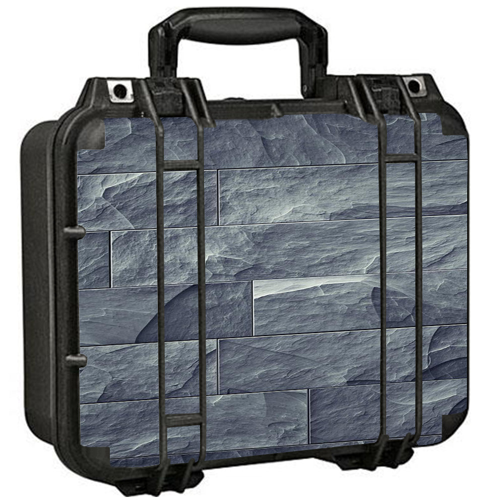  Grey Slate Panel Brick Wall Bricks Pelican Case 1400 Skin