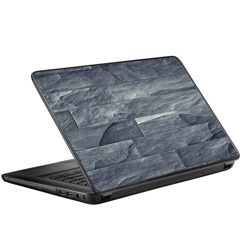 Grey Slate Panel Brick Wall Bricks Universal 13 to 16 inch wide laptop Skin