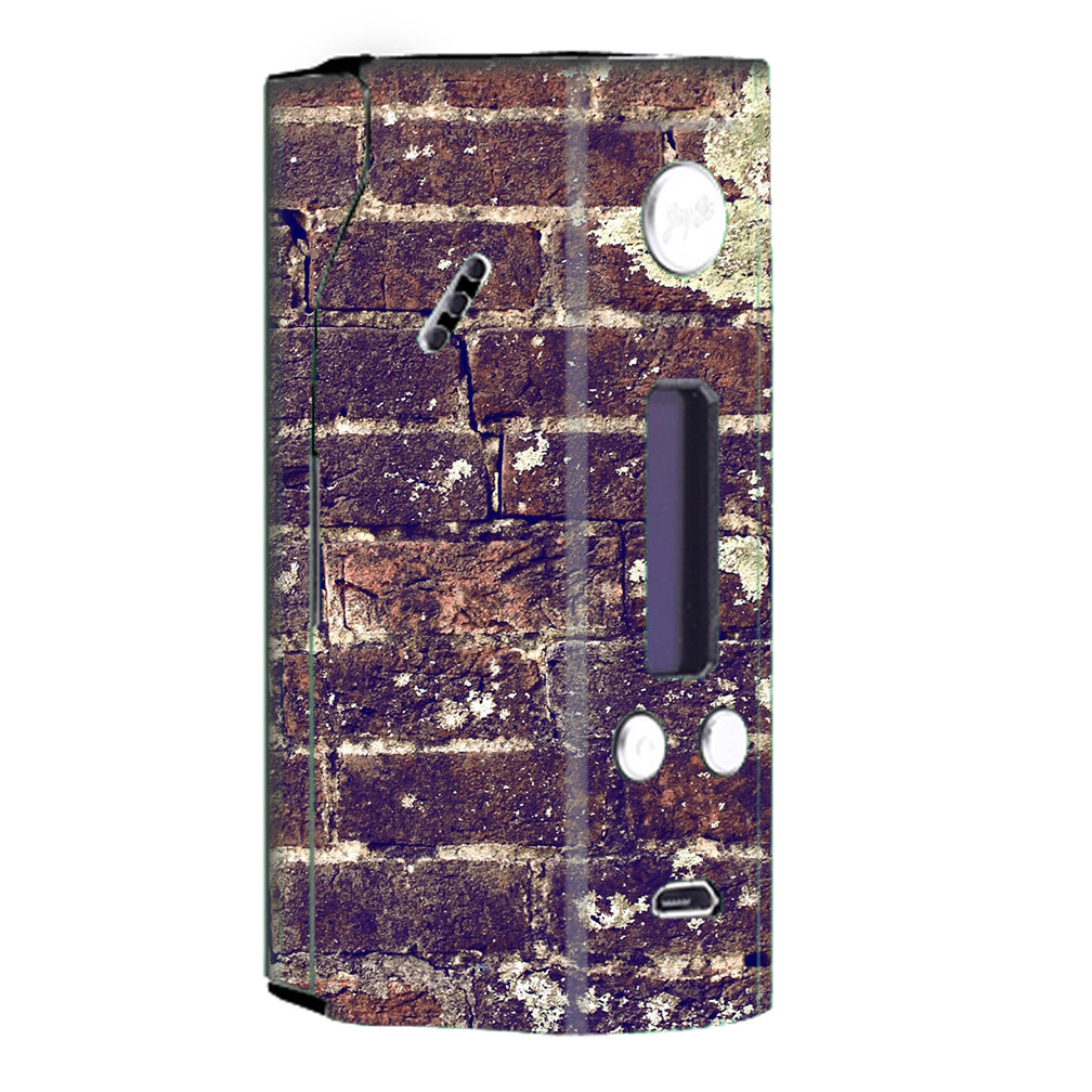  Aged Used Rough Dirty Brick Wall Panel Wismec Reuleaux RX200  Skin