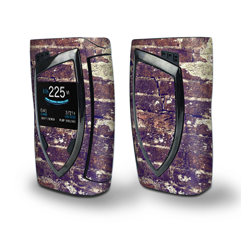 Skin Decal Vinyl Wrap for Smok Devilkin Kit 225w (includes TFV12 Prince Tank Skins) Vape Skins Stickers Cover / Aged Used Rough Dirty Brick Wall Panel