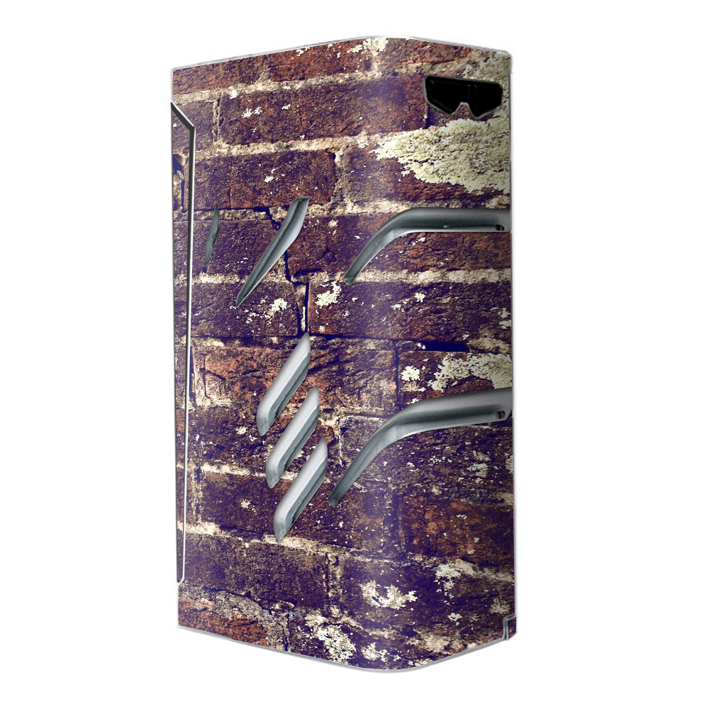  Aged Used Rough Dirty Brick Wall Panel Smok T-Priv Skin
