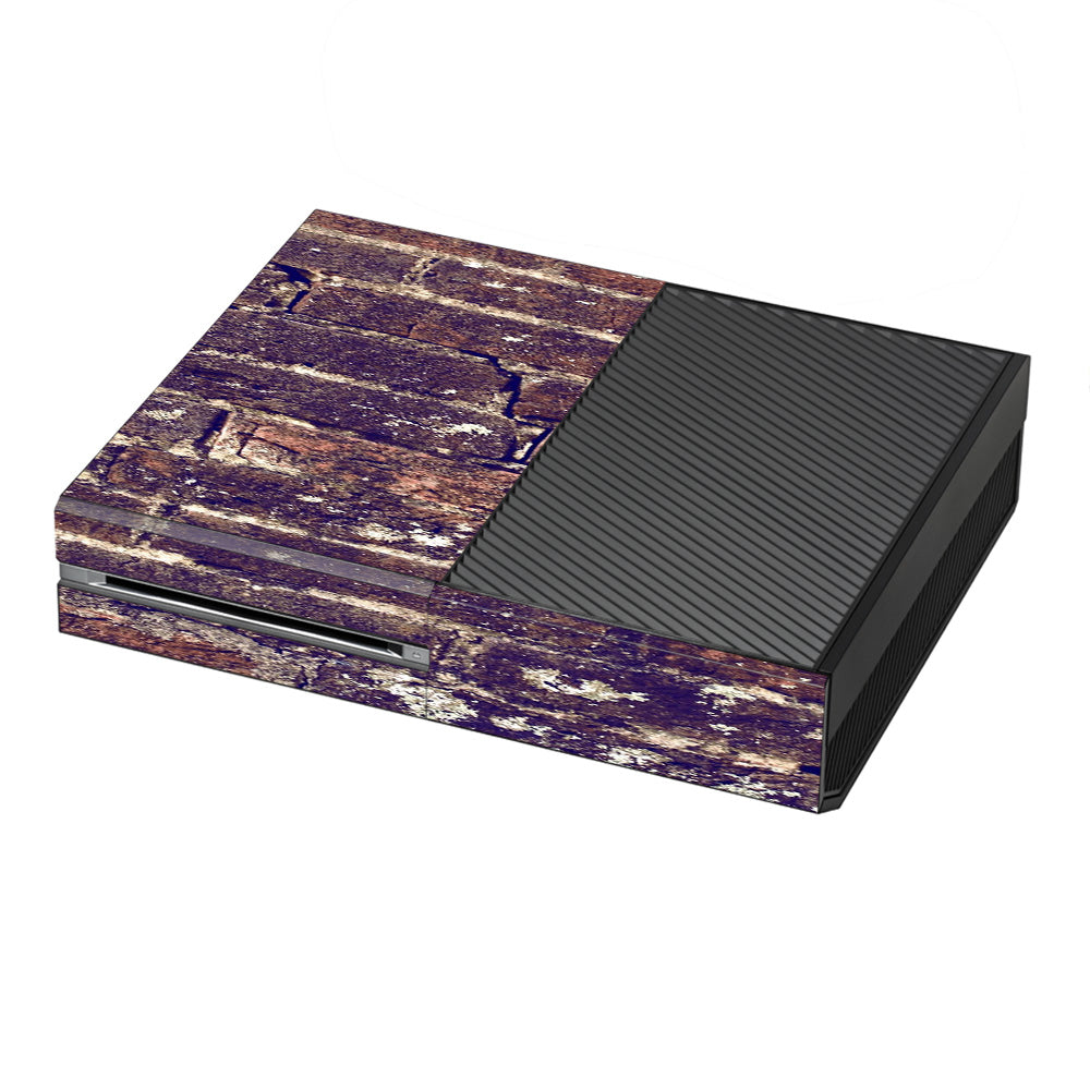  Aged Used Rough Dirty Brick Wall Panel Microsoft Xbox One Skin
