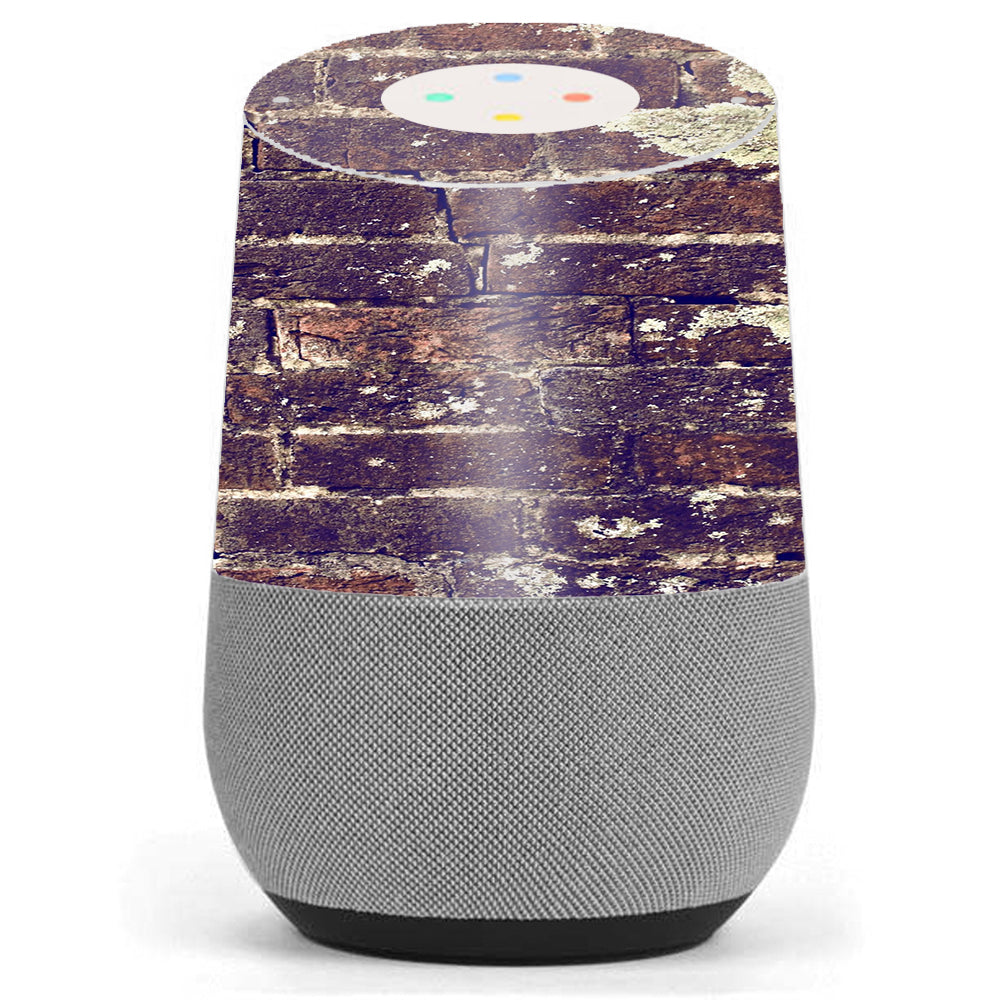  Aged Used Rough Dirty Brick Wall Panel Google Home Skin