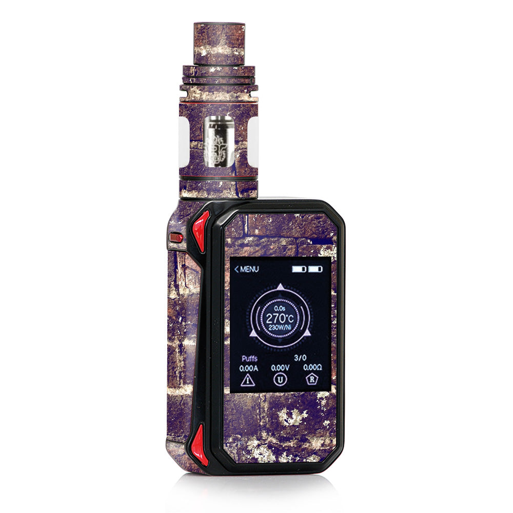  Aged Used Rough Dirty Brick Wall Panel Smok G-priv 2 Skin