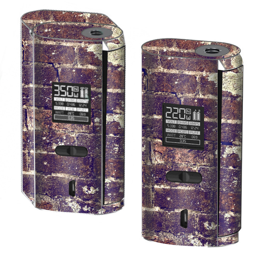  Aged Used Rough Dirty Brick Wall Panel Smok GX2/4 350w Skin