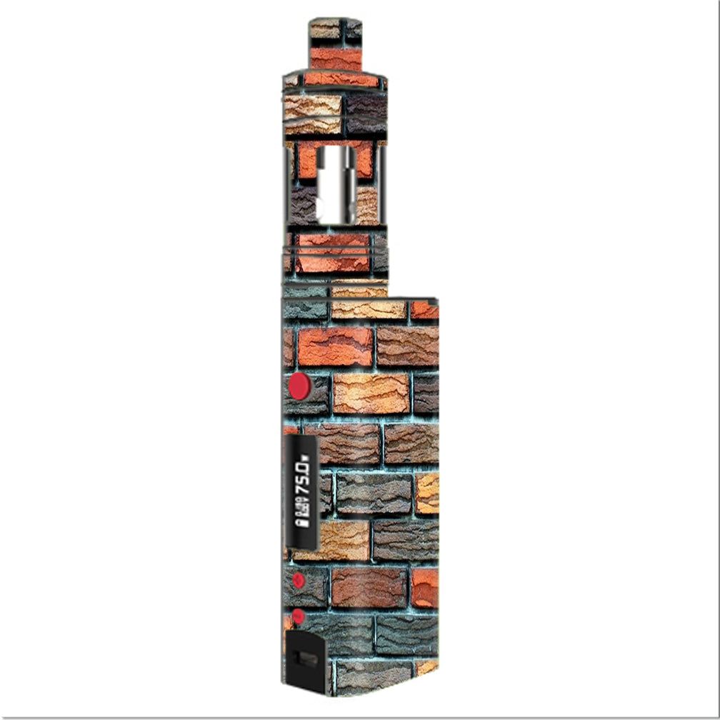  Colorful Brick Wall Design Kangertech Topbox mini Skin
