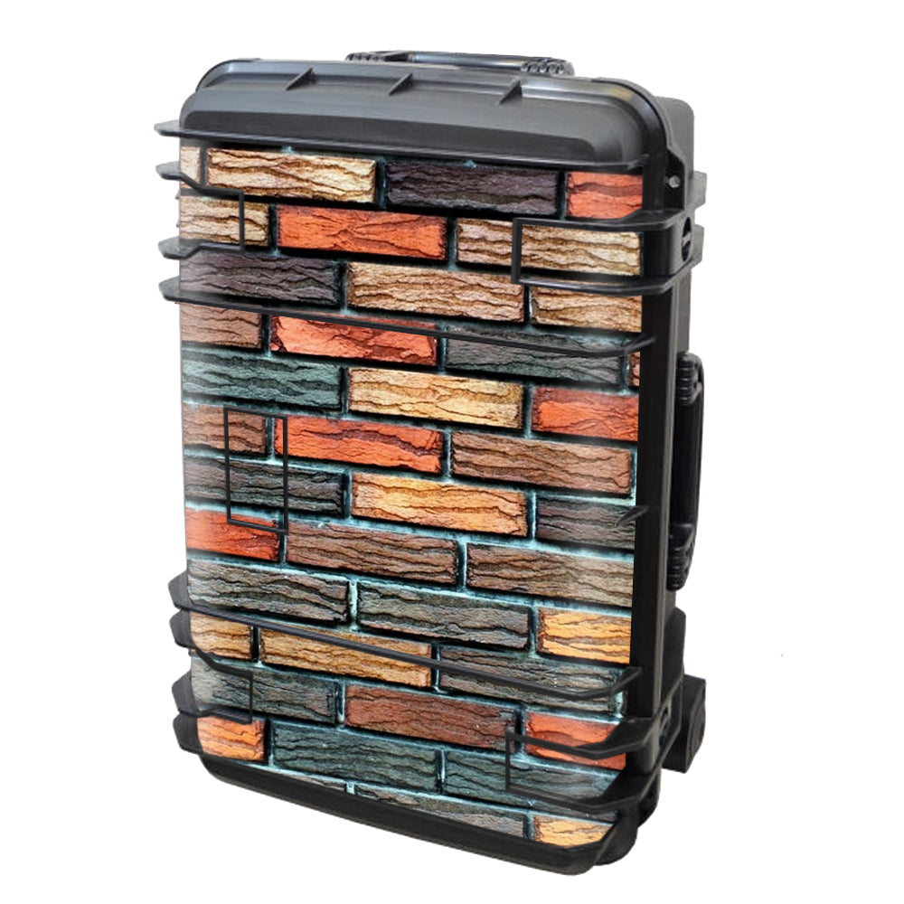  Colorful Brick Wall Design Seahorse Case Se-920 Skin