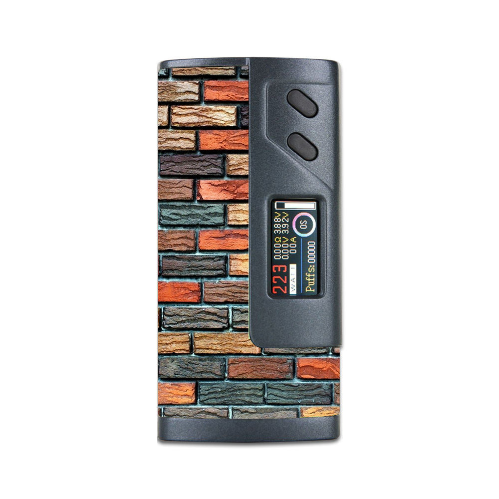  Colorful Brick Wall Design Sigelei 213W Plus Skin