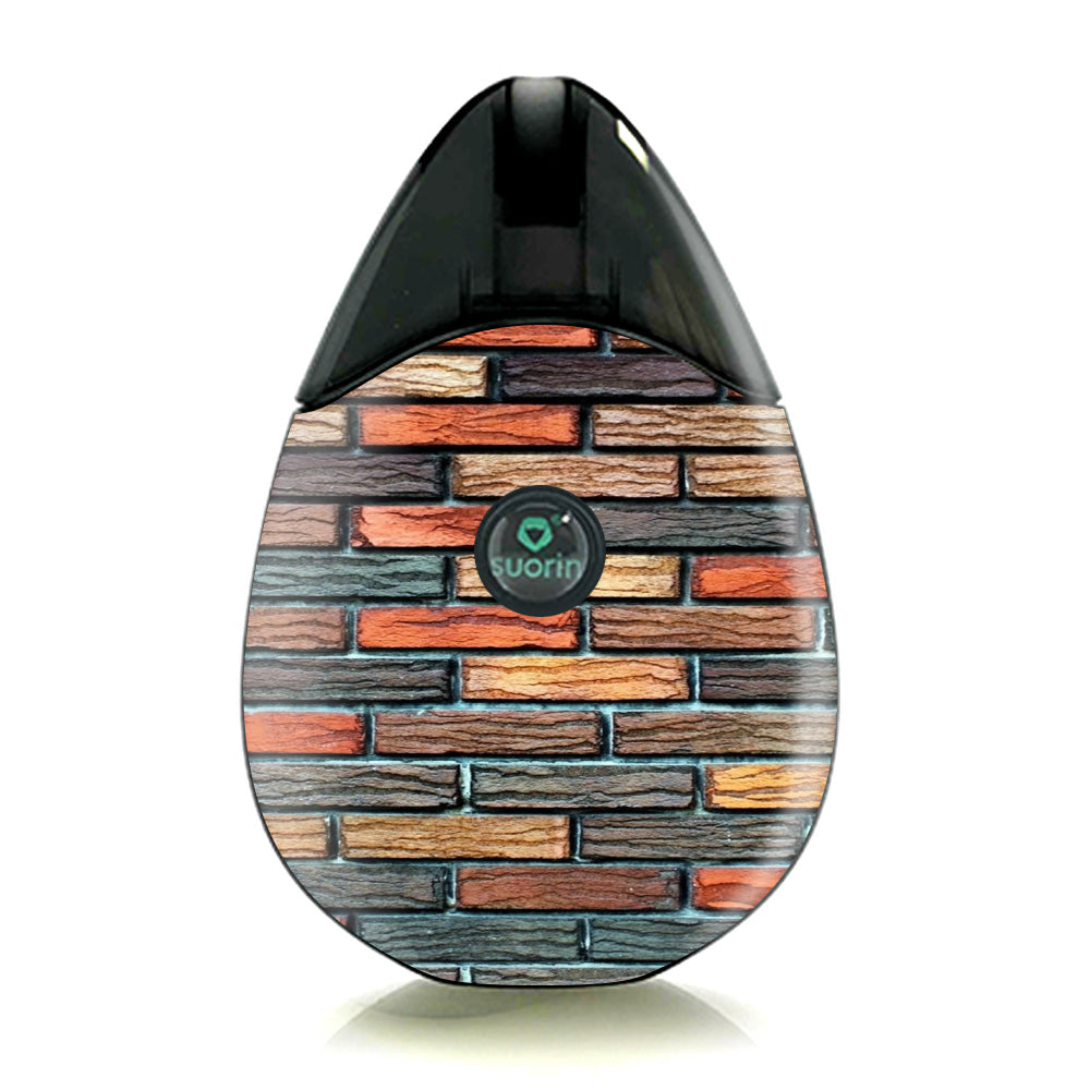  Colorful Brick Wall Design Suorin Drop Skin