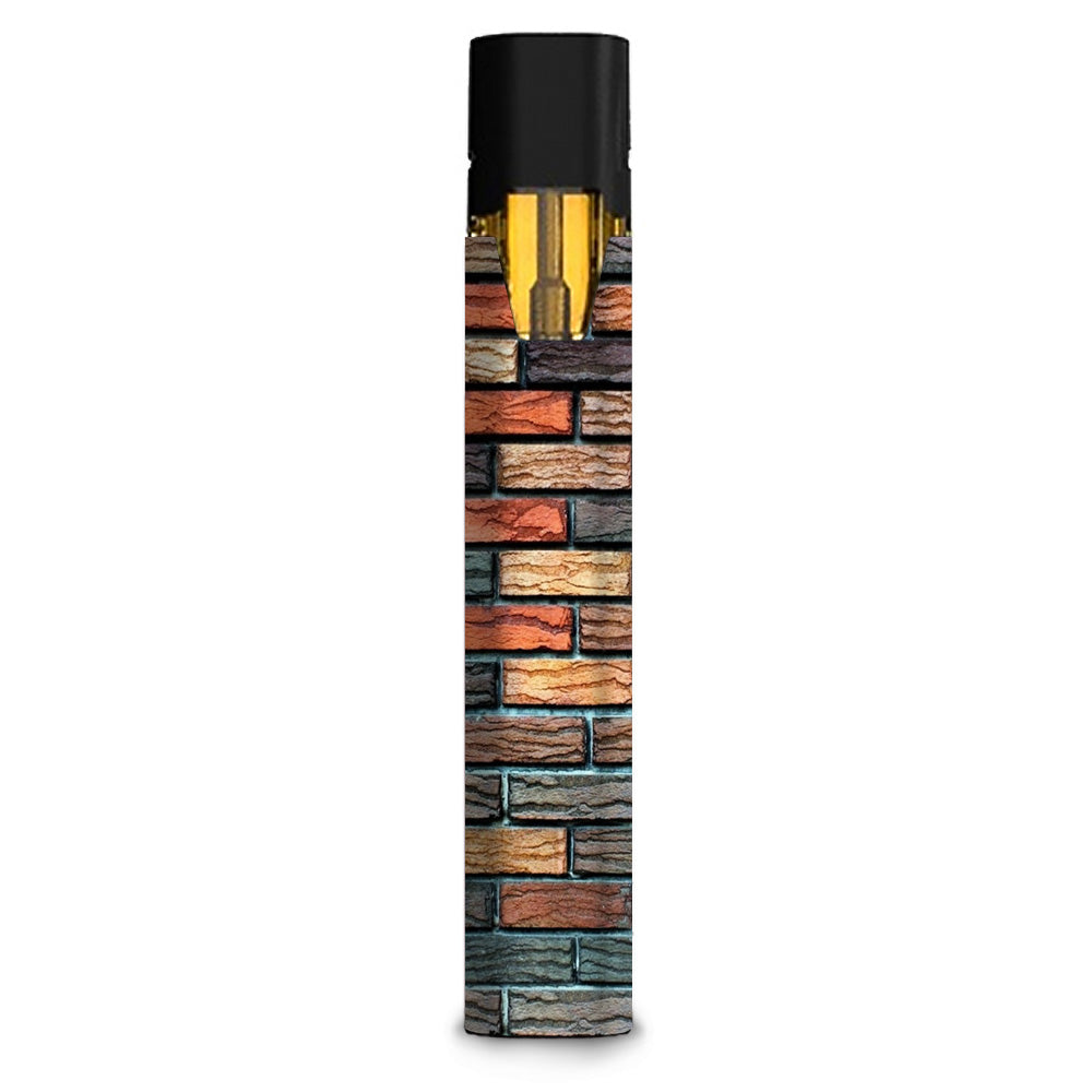  Colorful Brick Wall Design Stiiizy starter stick Skin