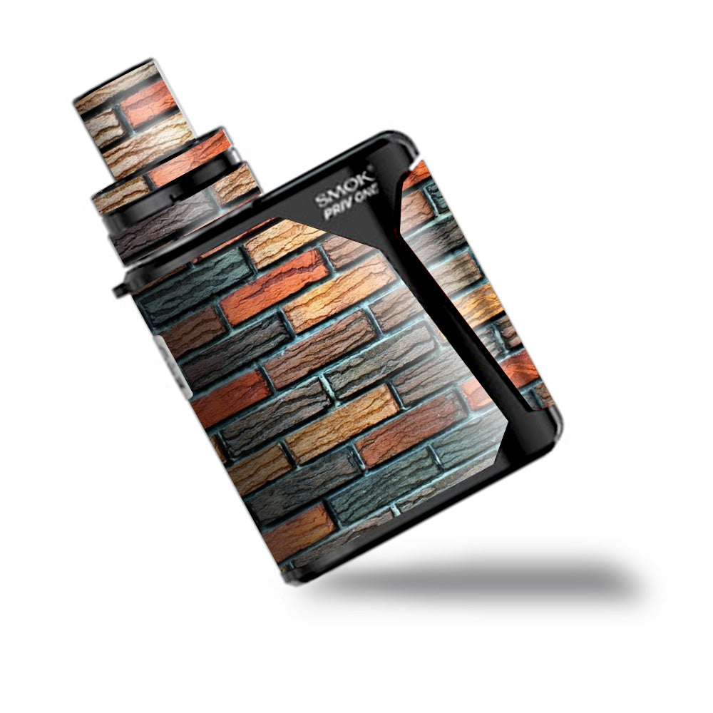 Colorful Brick Wall Design Smok Priv One Skin