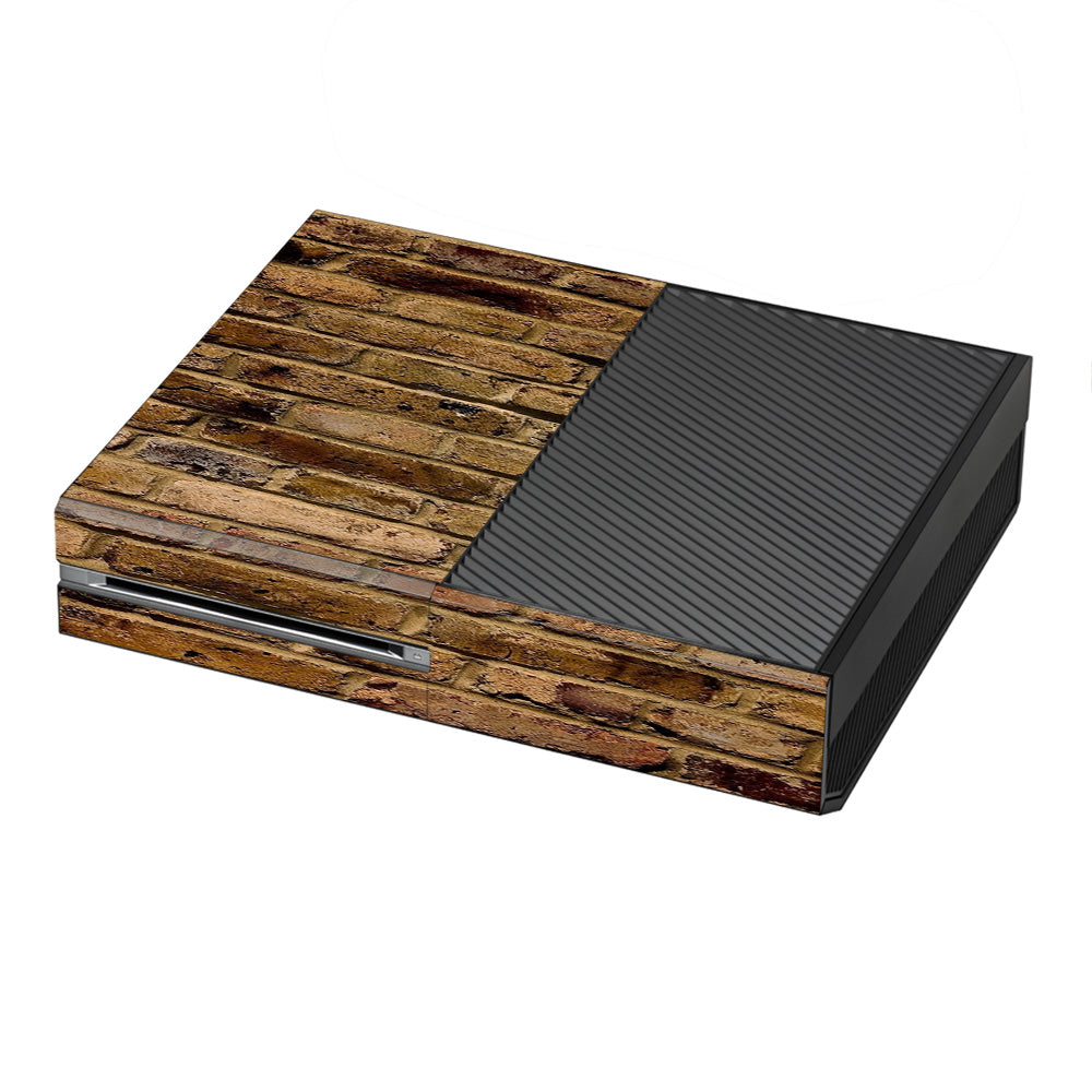  Brown Rough Brick Wall  Microsoft Xbox One Skin