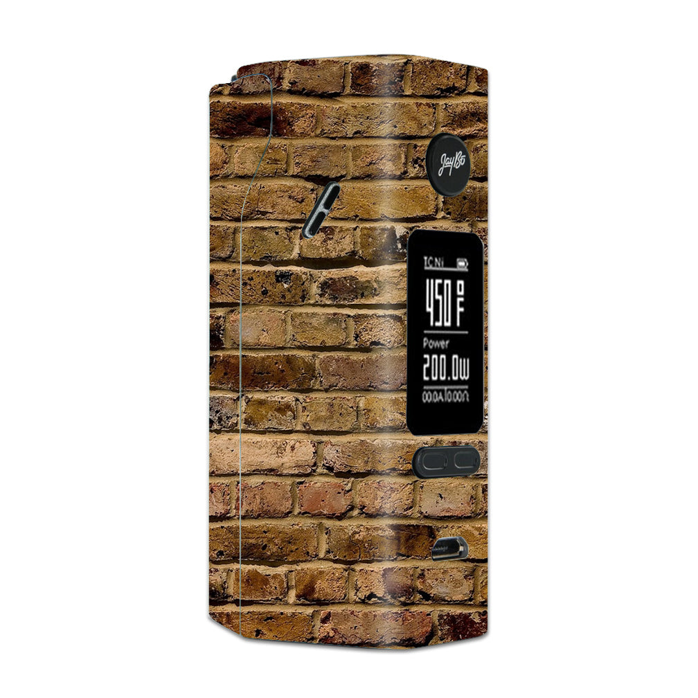  Brown Rough Brick Wall Wismec Reuleaux RX 2/3 combo kit Skin