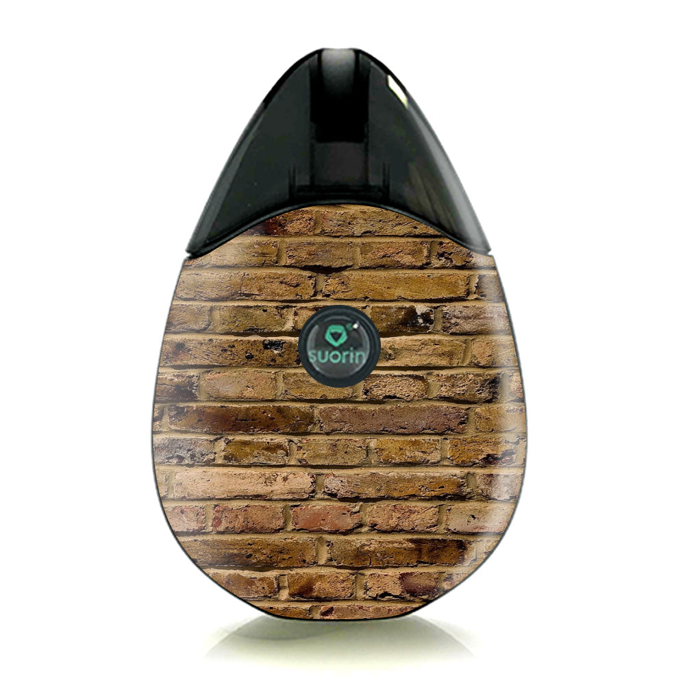  Brown Rough Brick Wall  Suorin Drop Skin