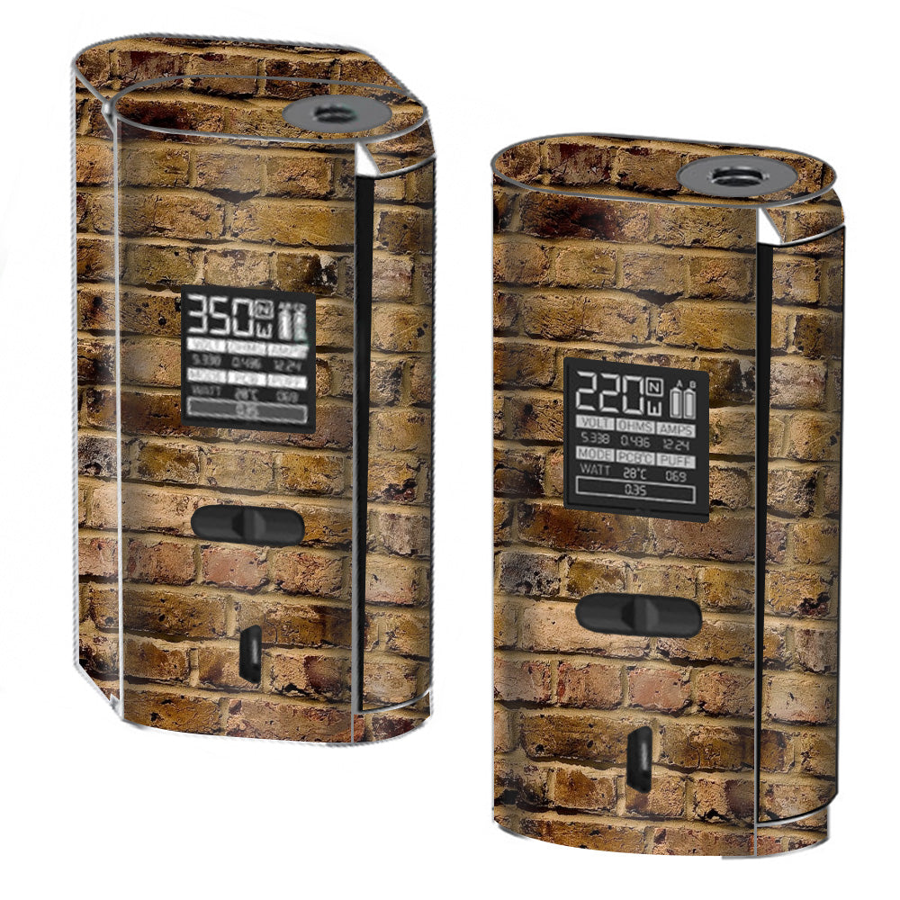  Brown Rough Brick Wall  Smok GX2/4 350w Skin