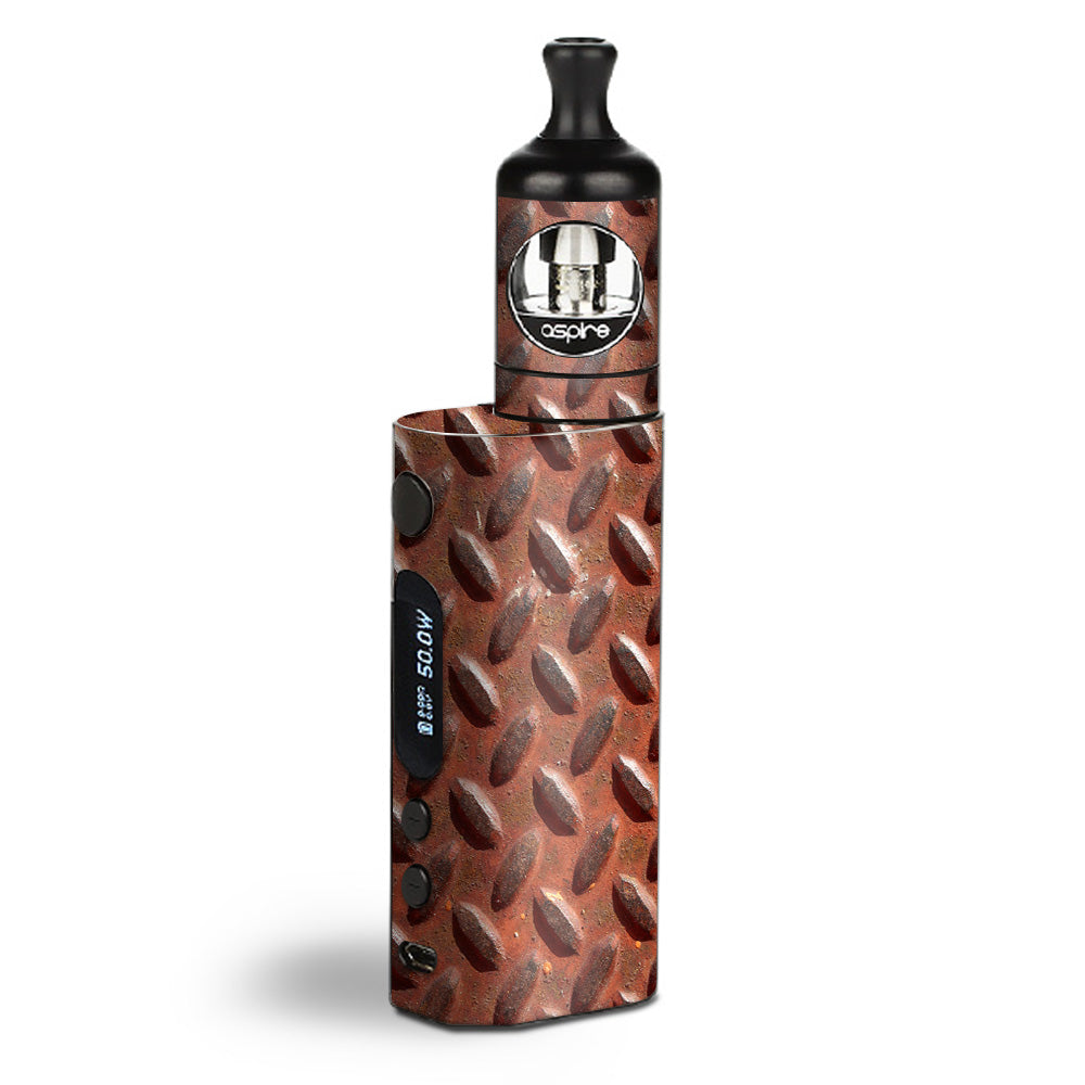  Rusted Diamond Plate Metal Panel Rust Aspire Zelos Skin