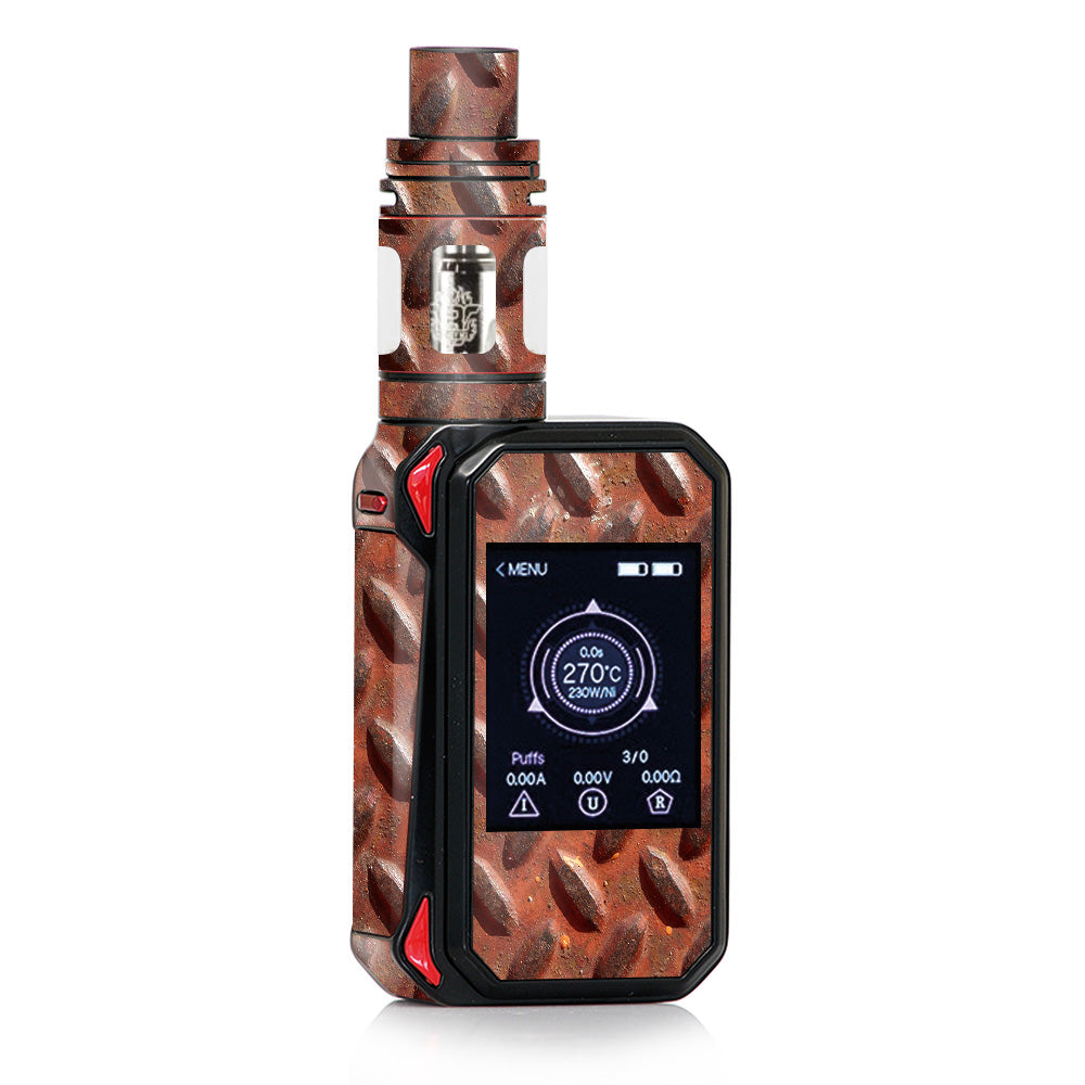  Rusted Diamond Plate Metal Panel Rust Smok G-priv 2 Skin