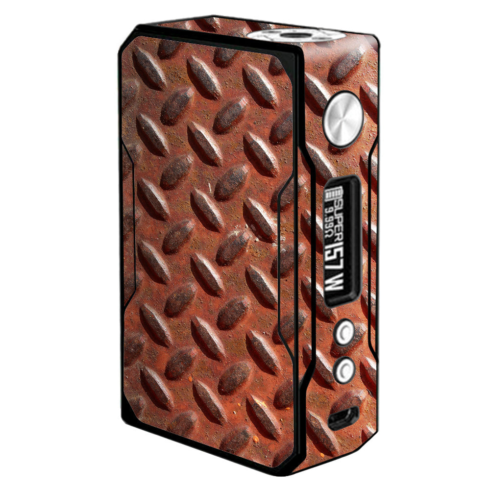  Rusted Diamond Plate Metal Panel Rust Voopoo Drag 157w Skin