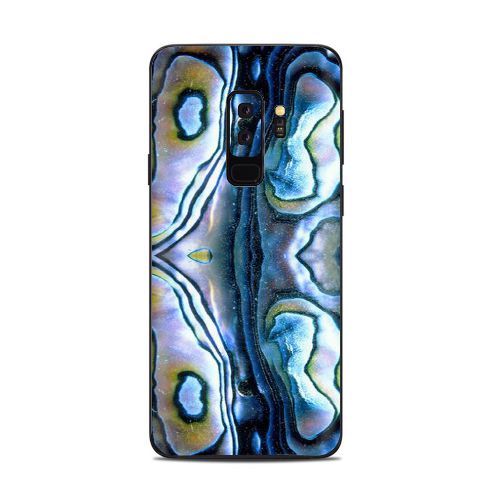  Abalone Aulon Sea Shells Pattern Crystal Samsung Galaxy S9 Plus Skin