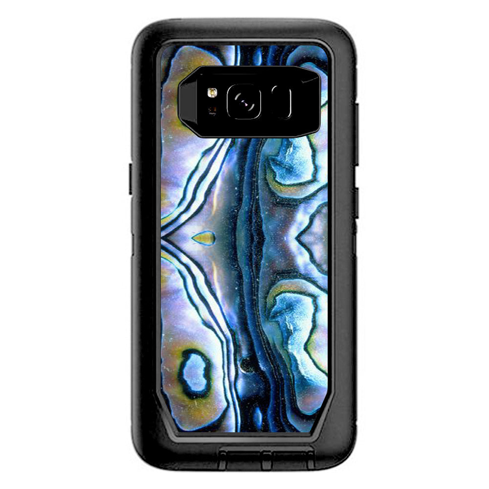  Abalone Aulon Sea Shells Pattern Crystal Otterbox Defender Samsung Galaxy S8 Skin