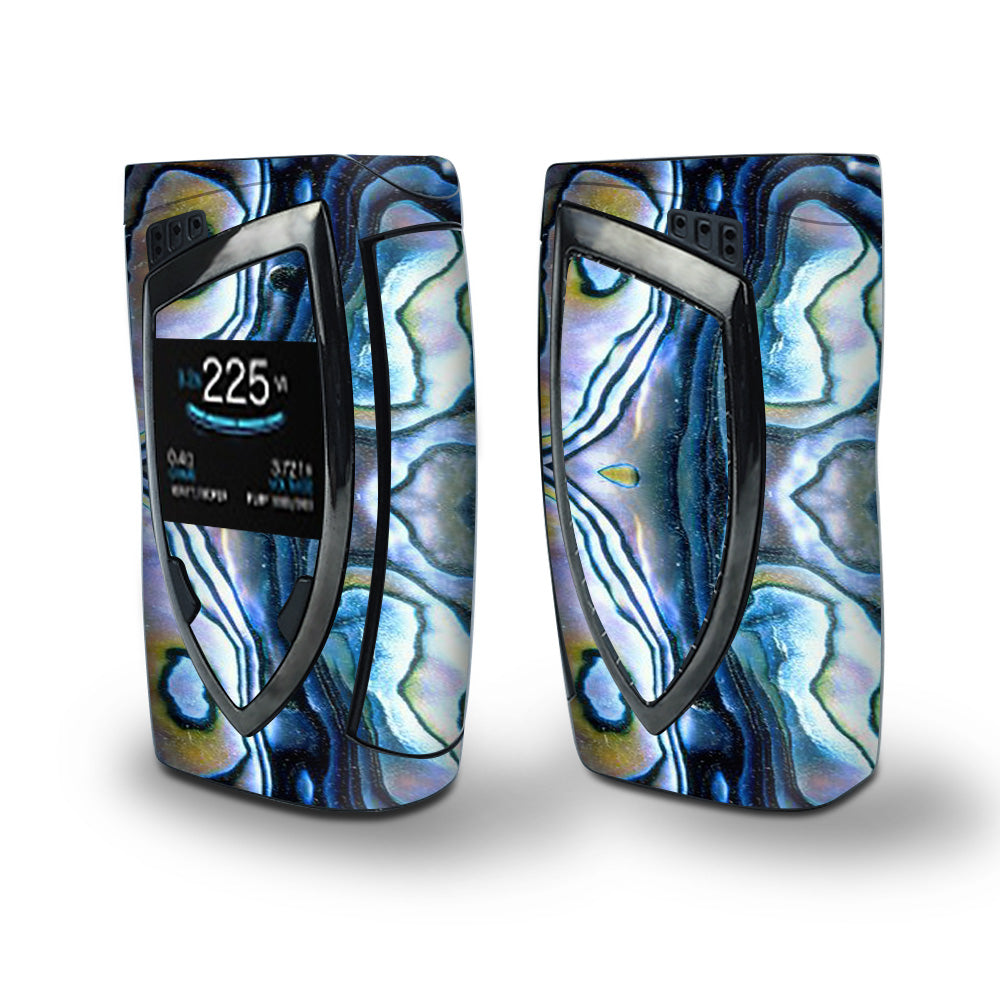 Skin Decal Vinyl Wrap for Smok Devilkin Kit 225w (includes TFV12 Prince Tank Skins) Vape Skins Stickers Cover / Abalone Aulon Sea Shells Pattern Crystal