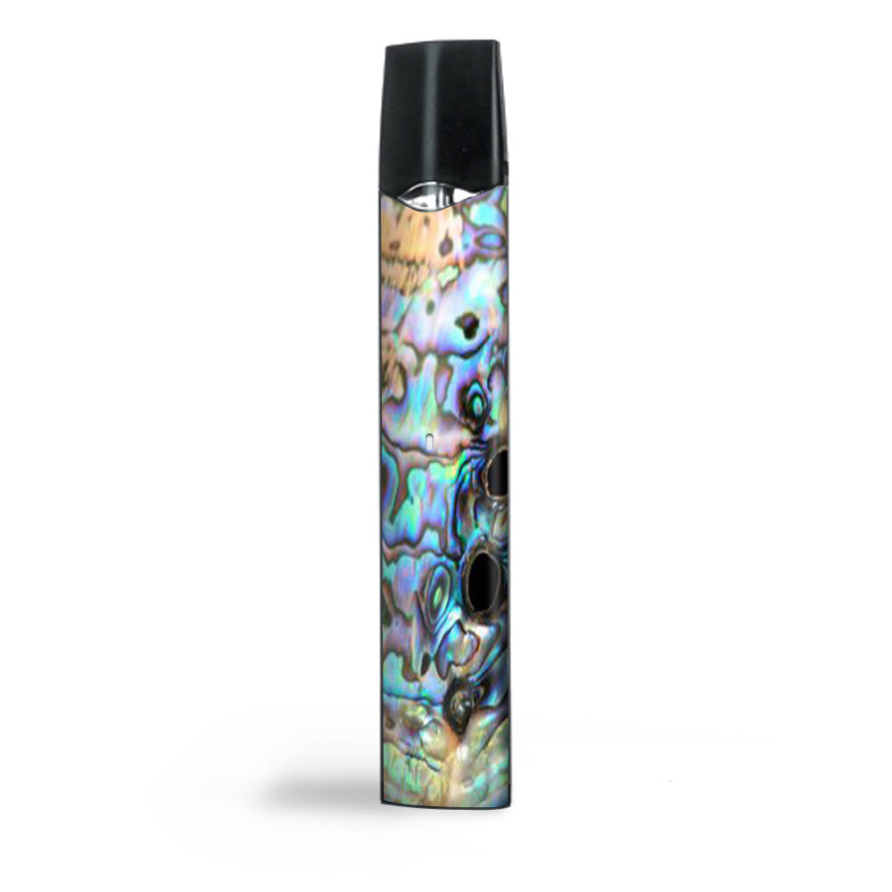  Abalone Swirl Shell Design Blue Smok Infinix Ultra Portable Skin
