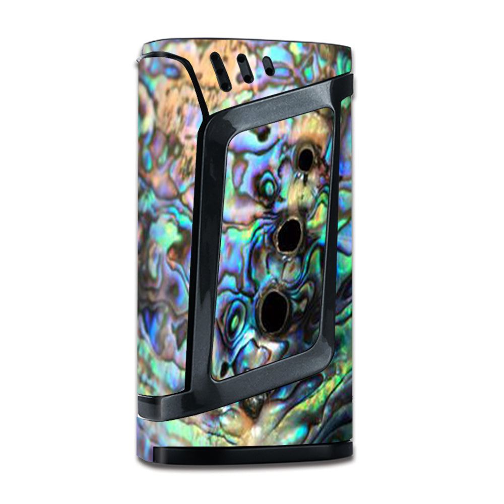  Abalone Swirl Shell Design Blue Smok Alien 220W Skin