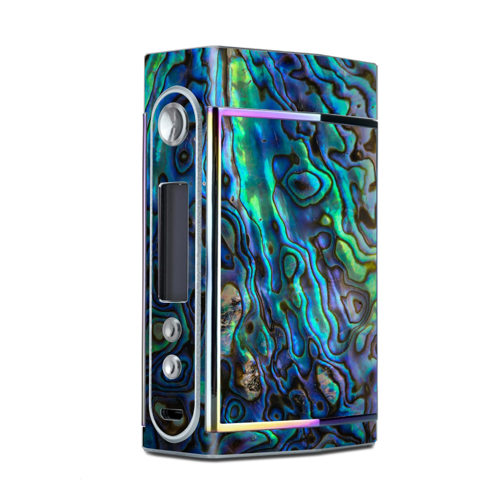  Abalone Shell Green Swirl Blue Gold Too VooPoo Skin