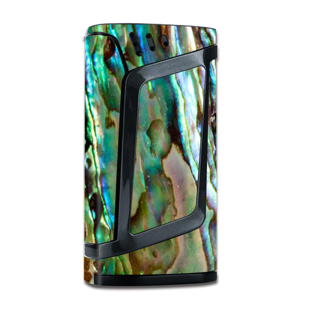  Abalone Sea Shell Gold Blues Beautiful Smok Alien 220W Skin