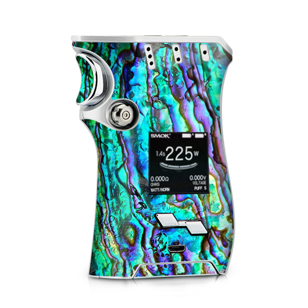 Skin Decal for Smok Mag + TFV12 Prince tank Vape / Abalone Ripples Green Blue Purple Shells itsaskin.com Skin Decal for Smok Mag + TFV12 Prince tank Vape / Abalone Ripples Green Blue Purple Shells itsaskin.com