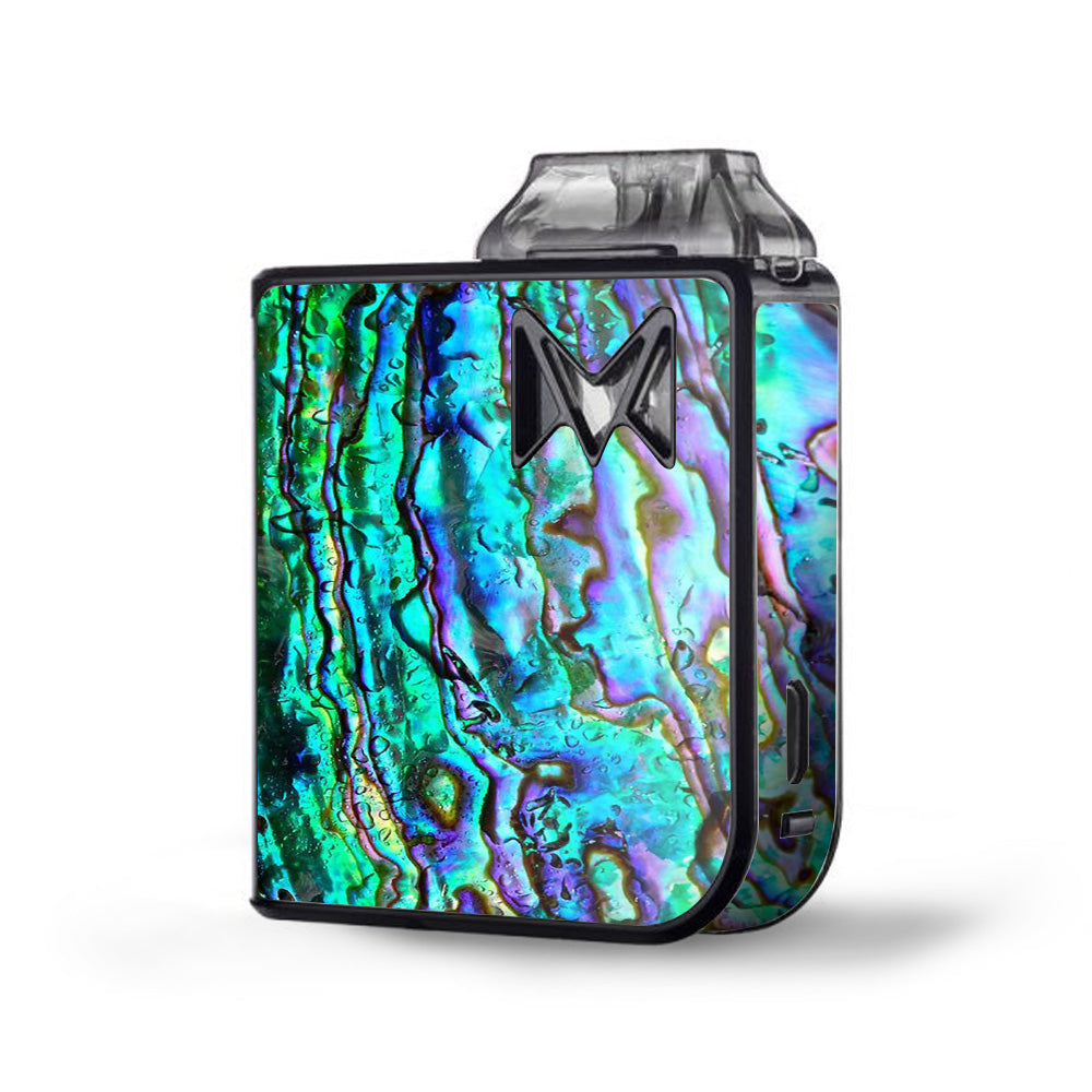 Skin Decal Vinyl Wrap for SV Mi-Pod kit Vape skins stickers cover / Abalone Ripples Green Blue Purple Shells itsaskin.com Skin Decal Vinyl Wrap for SV Mi-Pod kit Vape skins stickers cover / Abalone Ripples Green Blue Purple Shells itsaskin.com