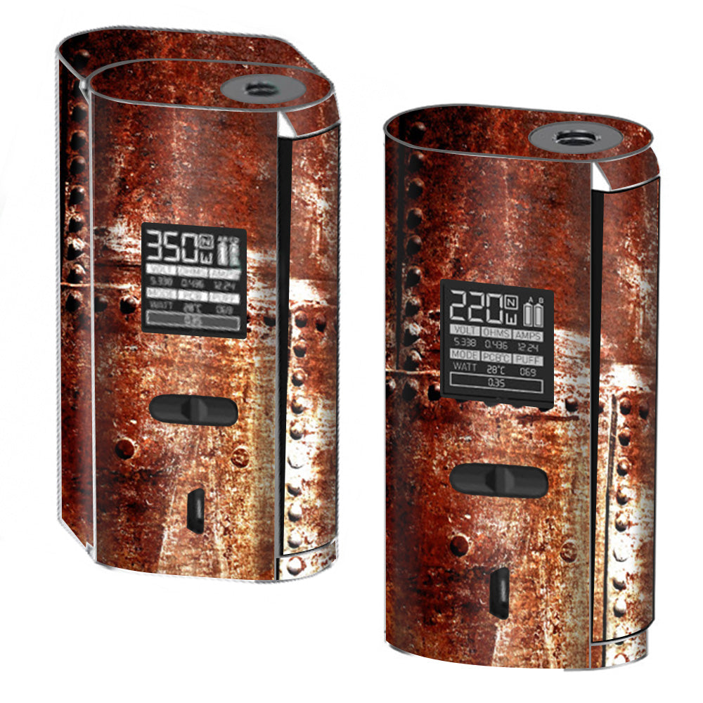  Rusted Metal Panels Rivets Rust Smok GX2/4 350w Skin