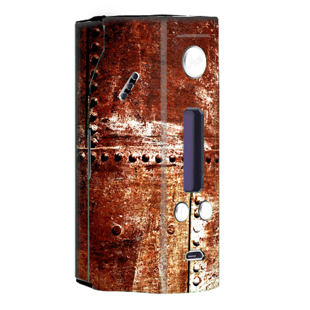  Rusted Metal Panels Rivets Rust Wismec Reuleaux RX200  Skin