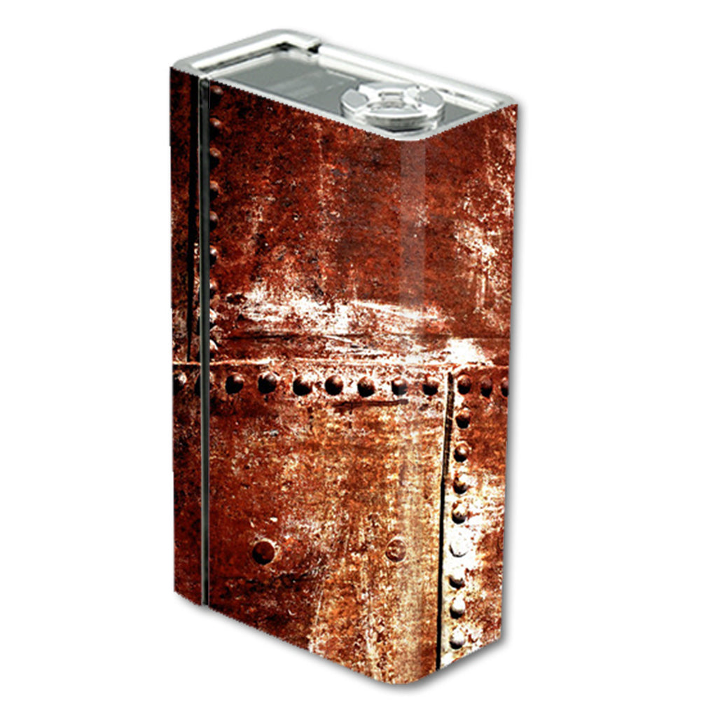  Rusted Metal Panels Rivets Rust Smok Xcube BT50 Skin