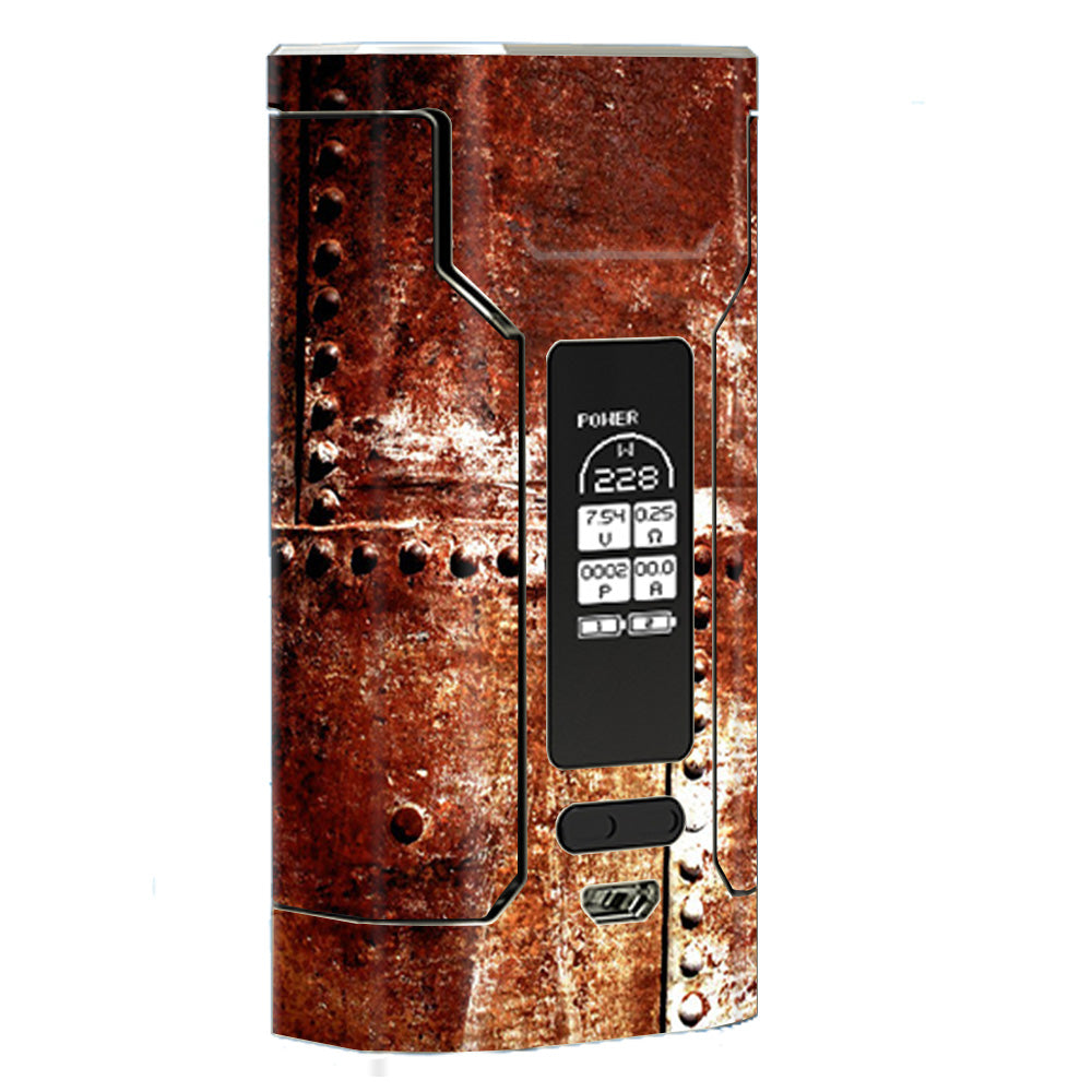  Rusted Metal Panels Rivets Rust Wismec Predator 228 Skin