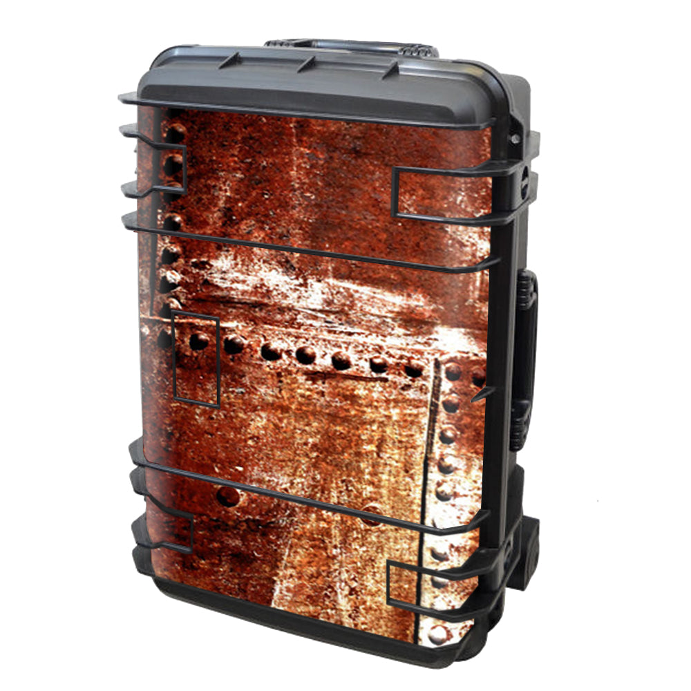 Rusted Metal Panels Rivets Rust Seahorse Case Se-920 Skin