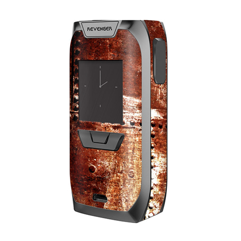  Rusted Metal Panels Rivets Rust Vaporesso Revenger Skin