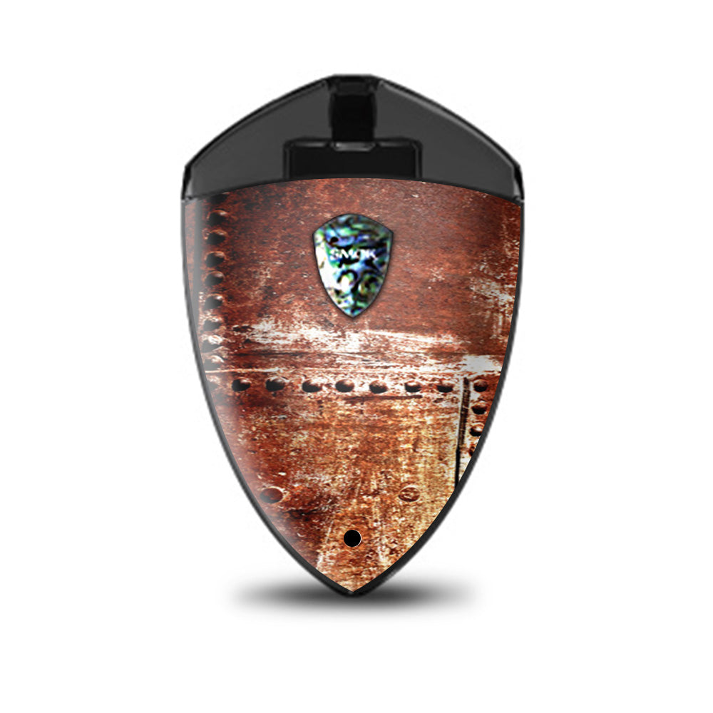  Rusted Metal Panels Rivets Rust Smok Rolo Badge Skin