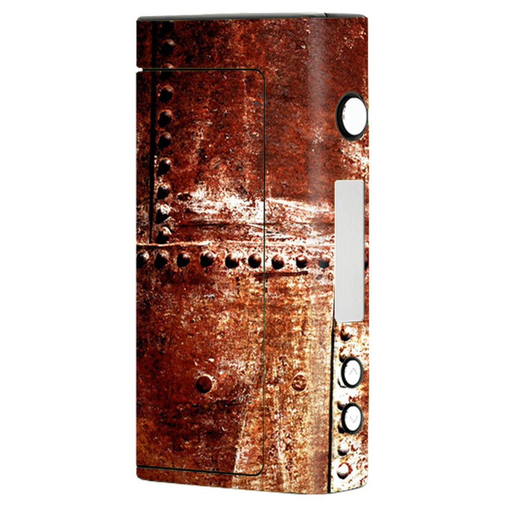  Rusted Metal Panels Rivets Rust Sigelei Fuchai 200W Skin