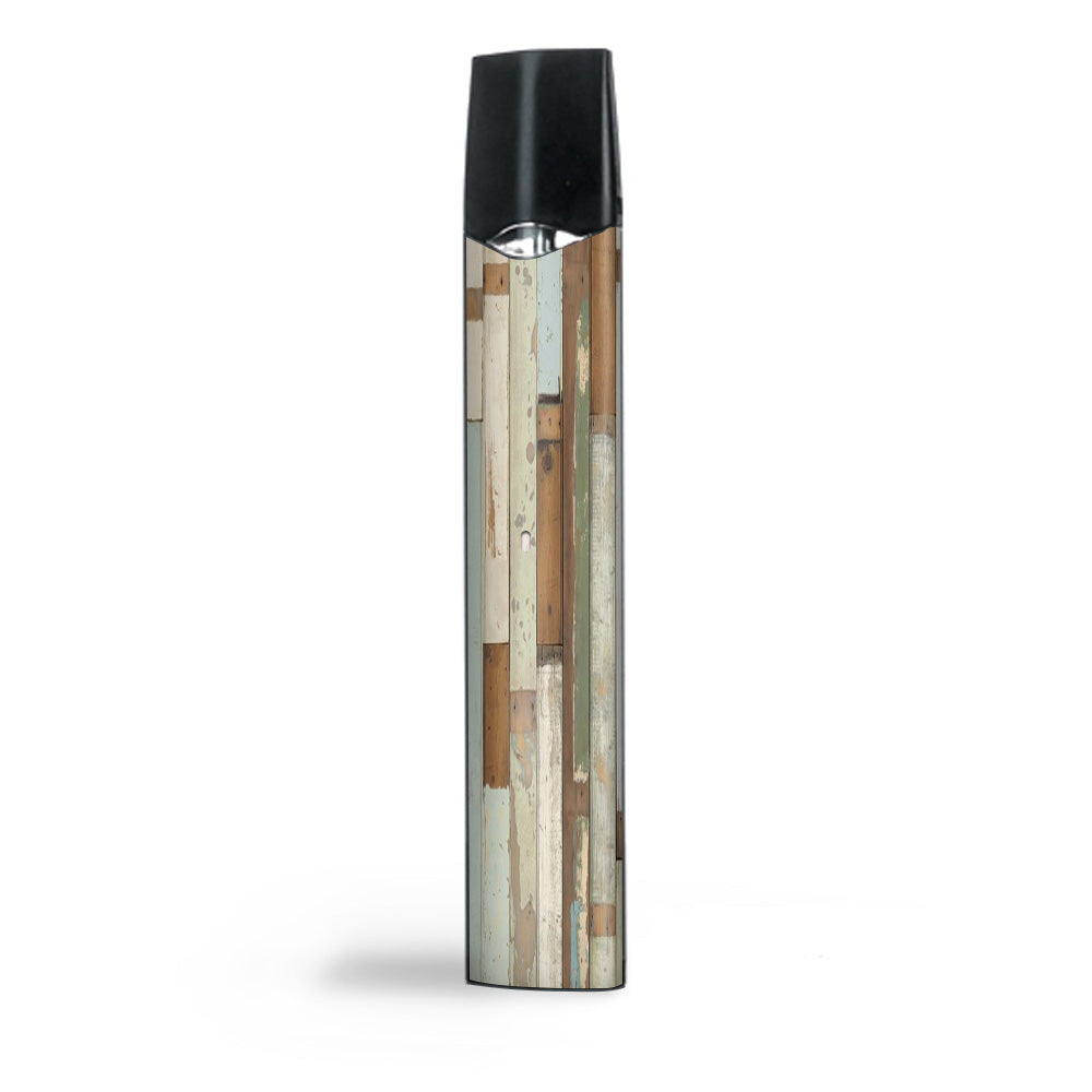  Beach Wood Panels Teal White Wash Smok Infinix Ultra Portable Skin