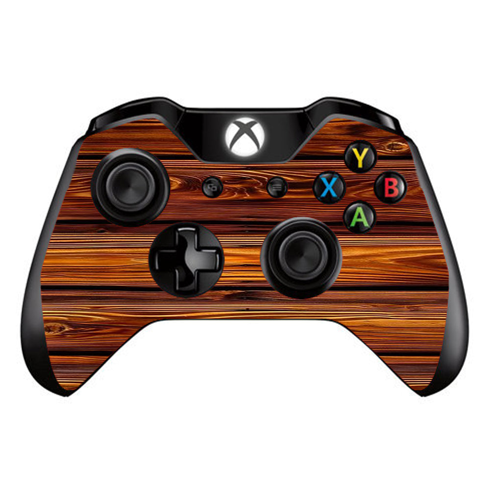  Red Deep Mahogany Wood Pattern Microsoft Xbox One Controller Skin