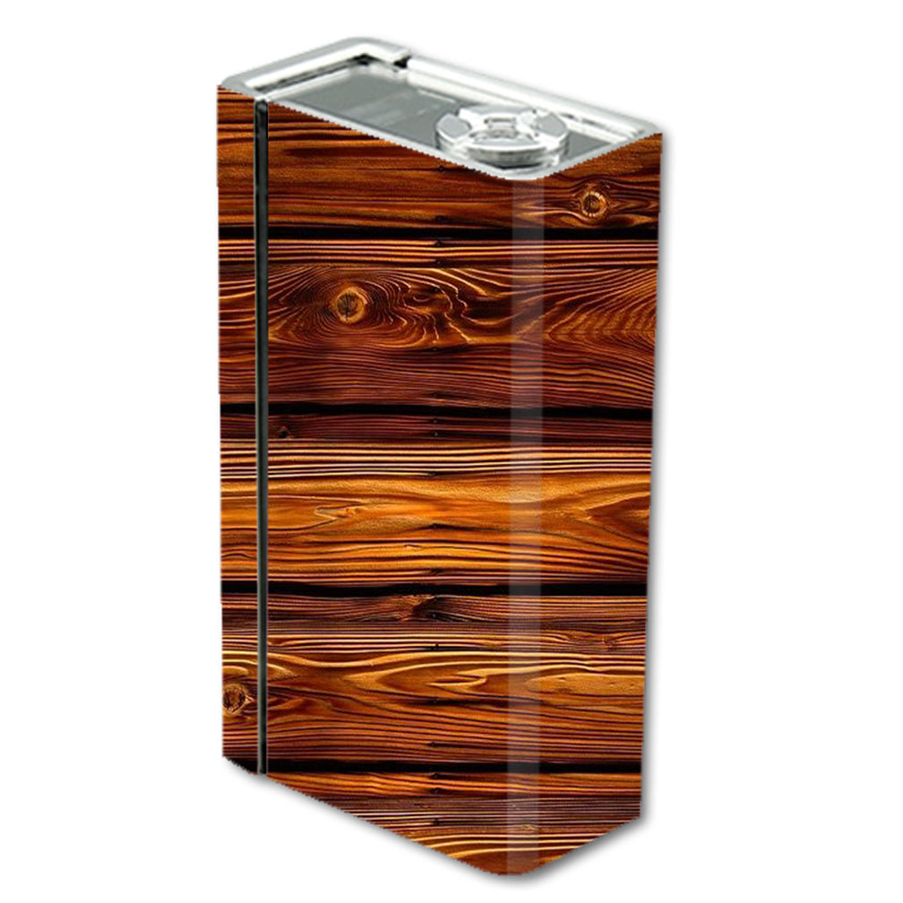  Red Deep Mahogany Wood Pattern Smok Xcube BT50 Skin